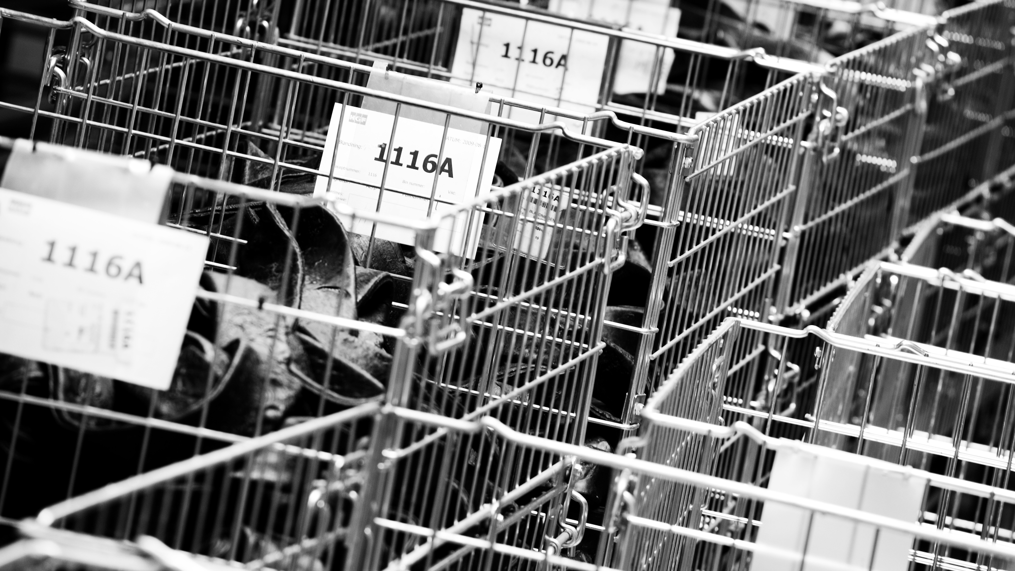 Blandning av gummi Blandning av gummi görs in-house. På bilden syns HGF:s FIFO-lager av blandat gummi.